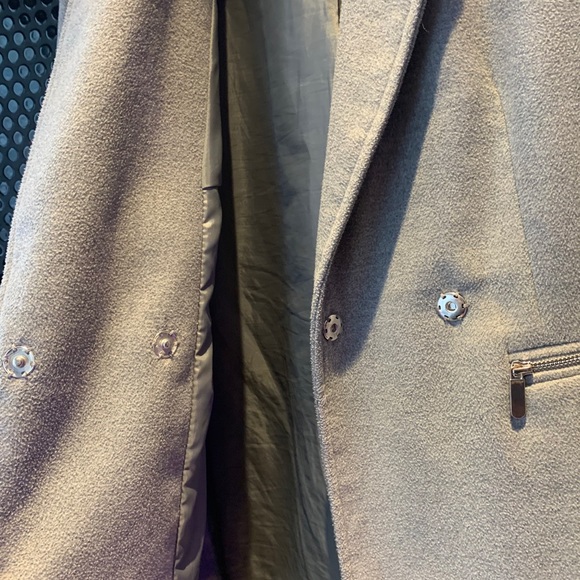 TOPSHOP Grey Coat - Picture 6 of 6